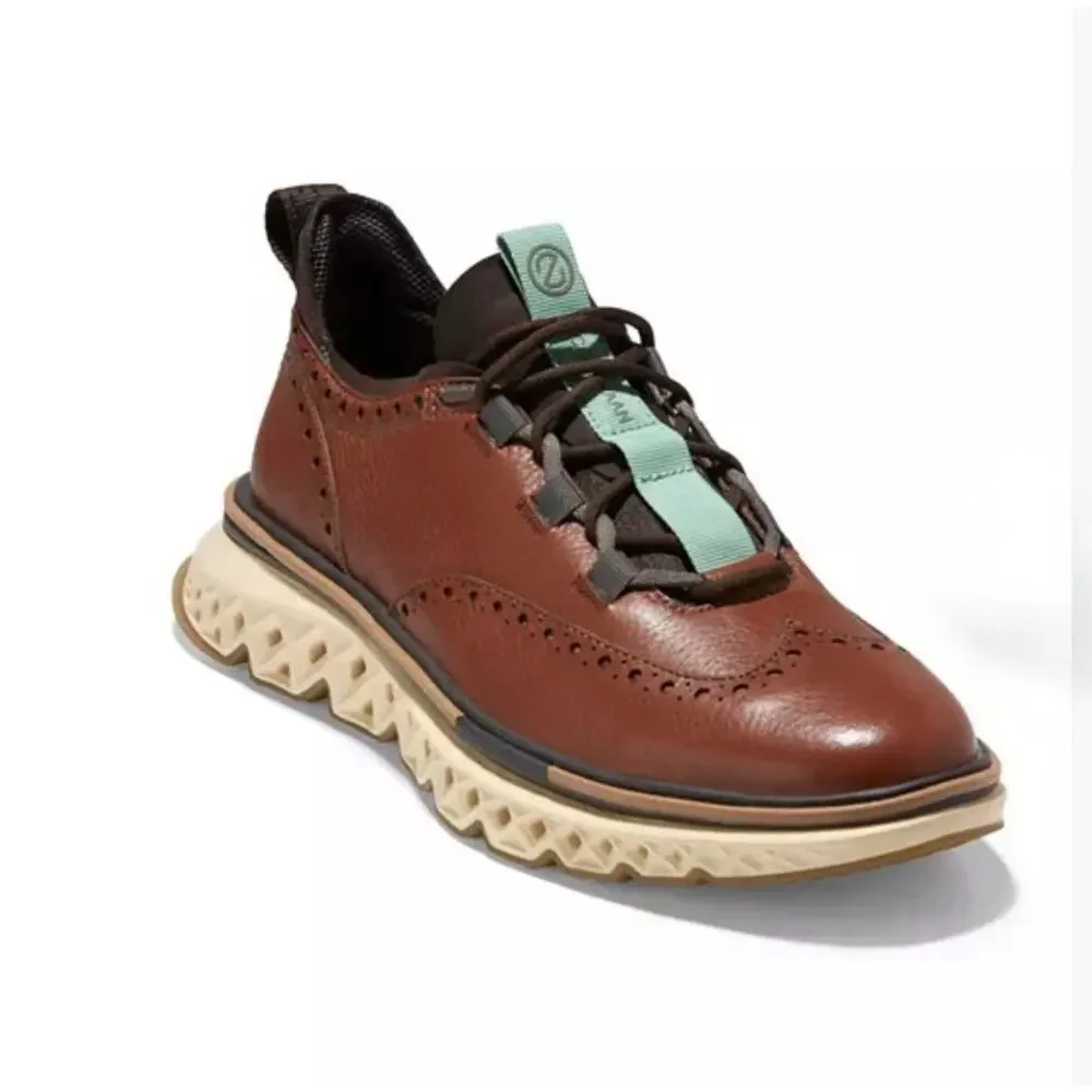 Cole Haan Men’s Brown Leather zerogrand Wingtip Oxford size 11